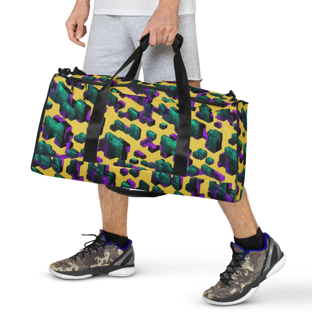 Electric Baggage on Duffle Bag — Front