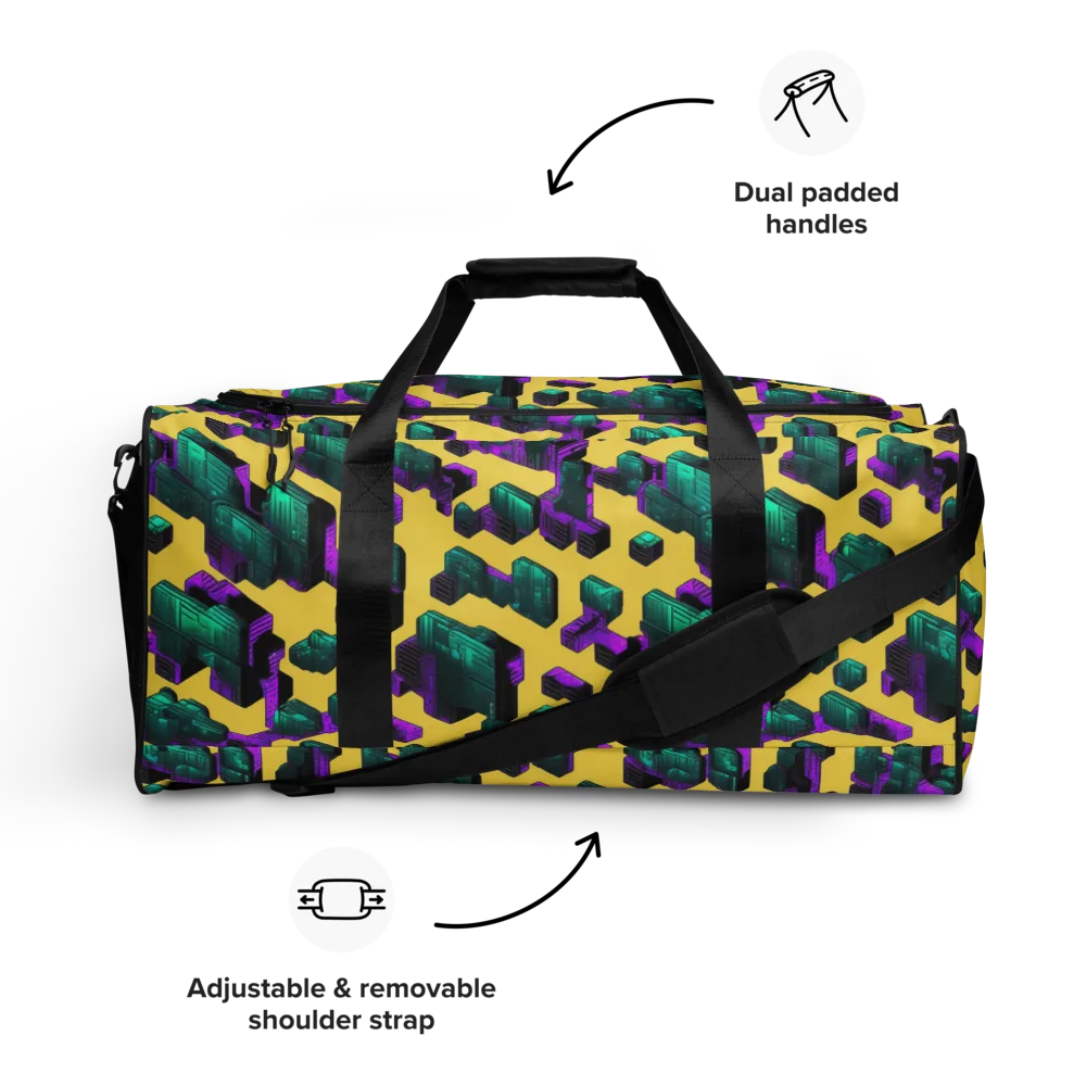 Electric Baggage on Duffle Bag — Front