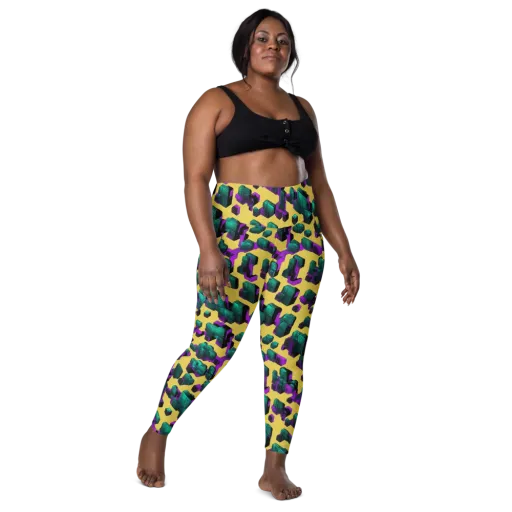 Electric Baggage on a Leggings with Pockets
