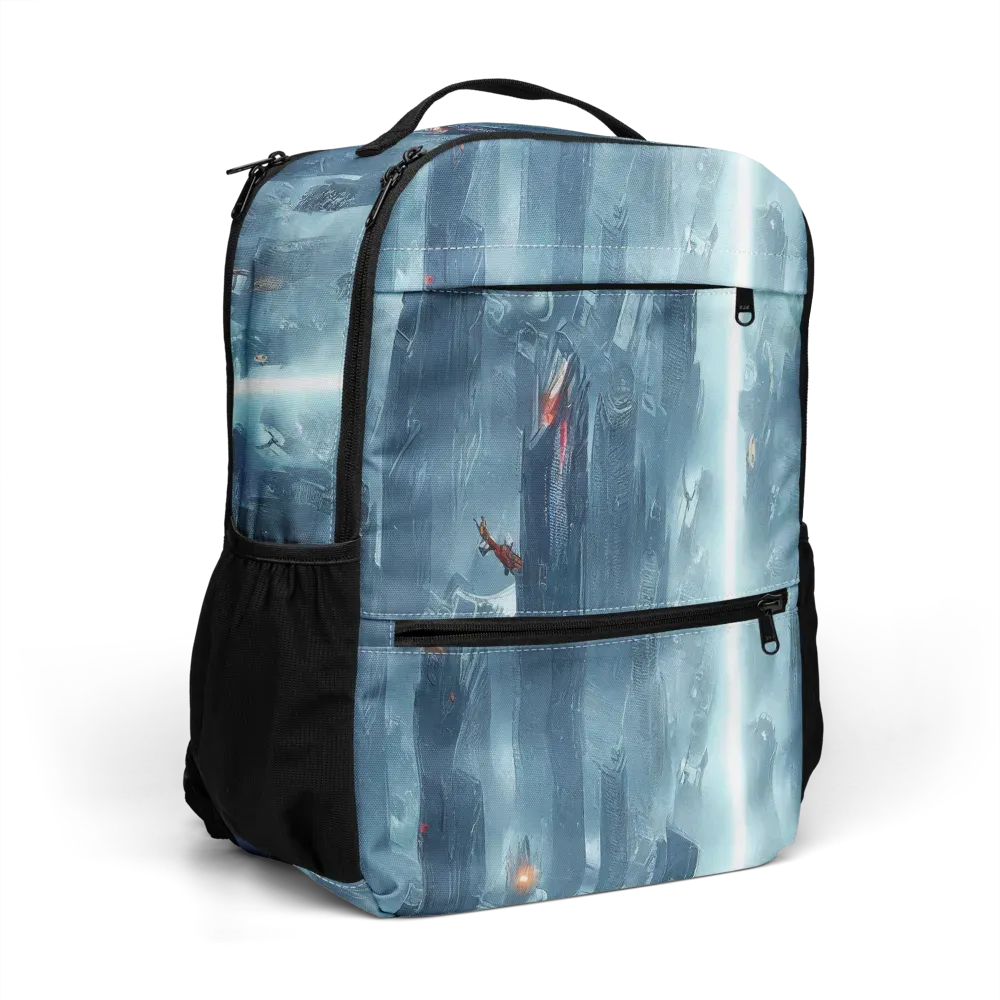 Neon Frostline on Utility Backpack — Right Front