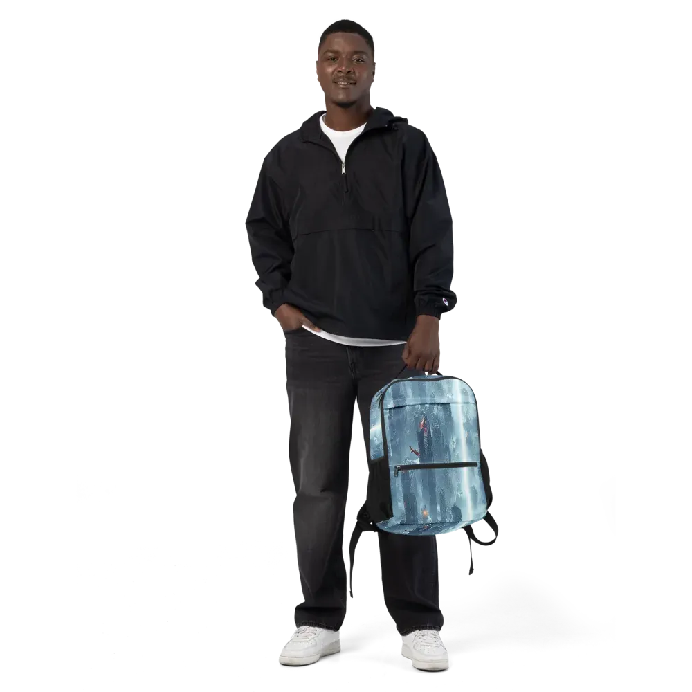 Neon Frostline on Utility Backpack — Front