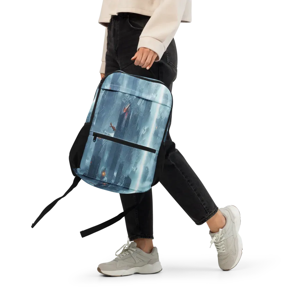 Neon Frostline on Utility Backpack — Front