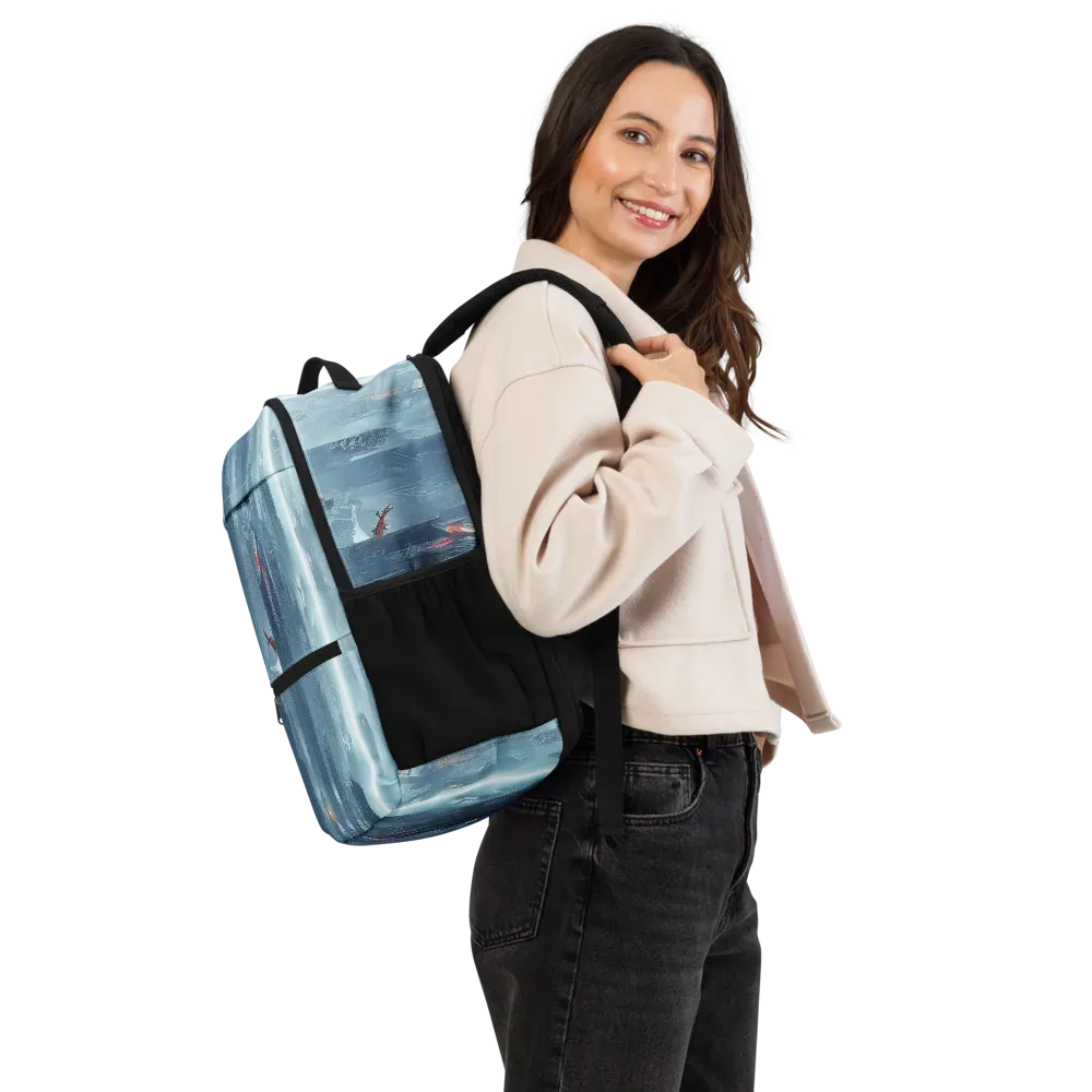 Neon Frostline on Utility Backpack — Right