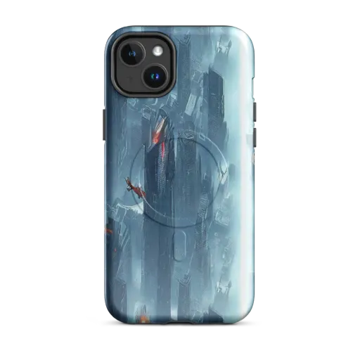 Neon Frostline on a MagSafe Tough Case for iPhone®