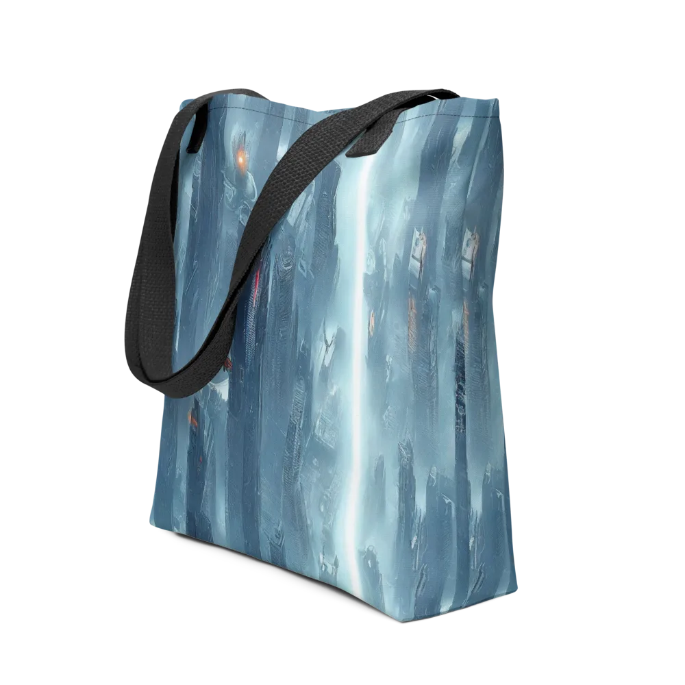 Neon Frostline on Tote Bag — Front