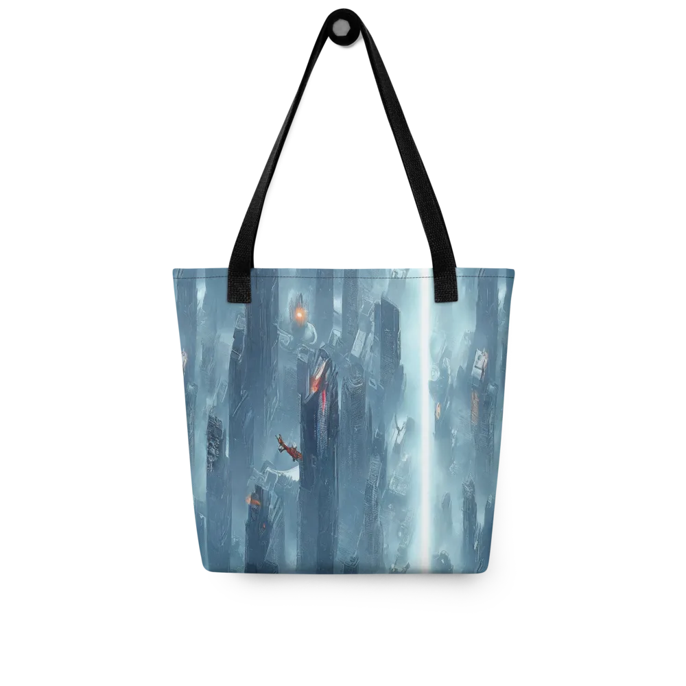 Neon Frostline on Tote Bag — Front