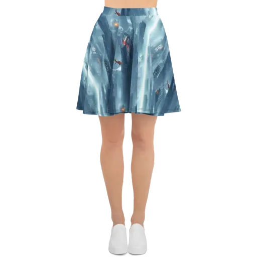 Neon Frostline on a Skater Skirt