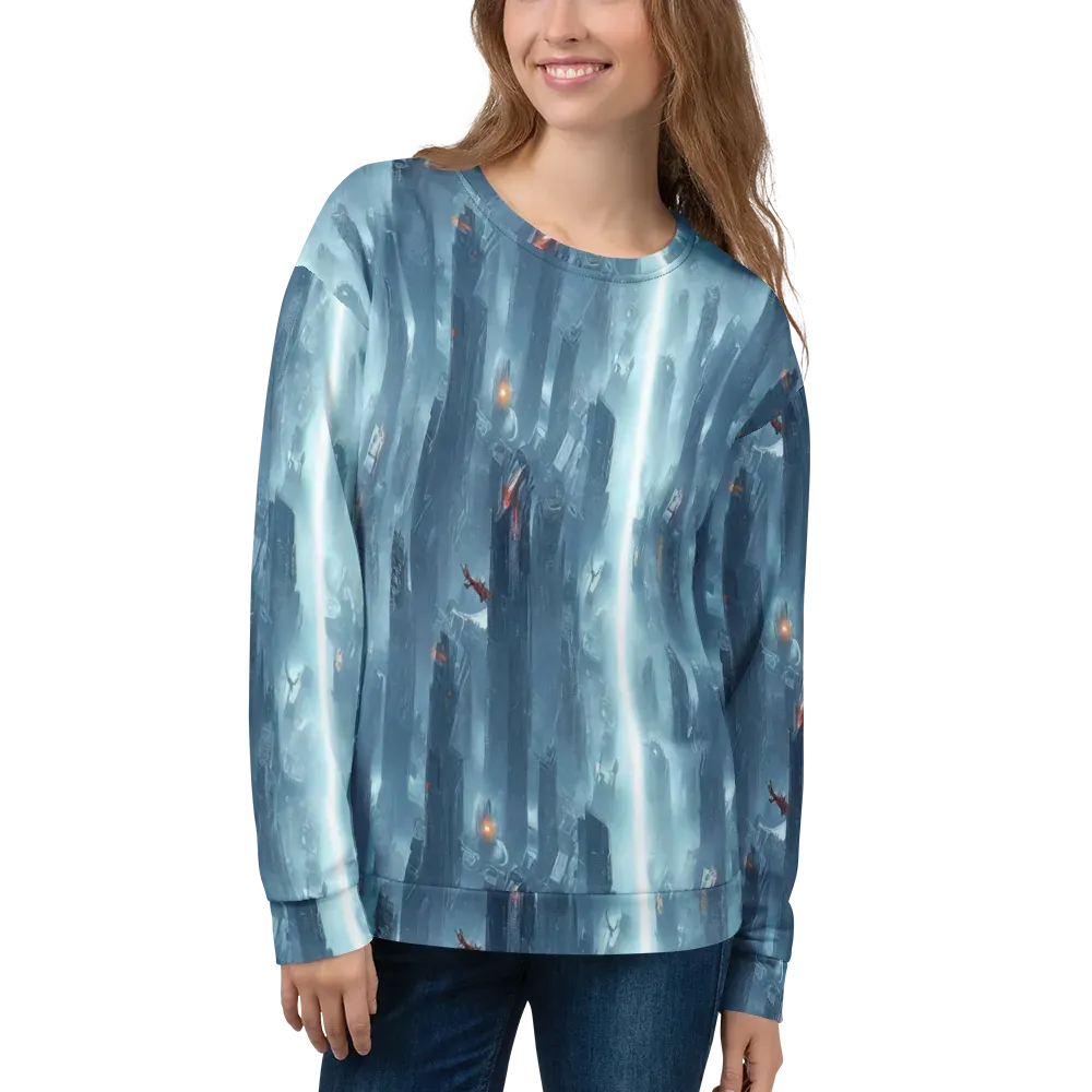 Neon Frostline on Sweatshirt — Front