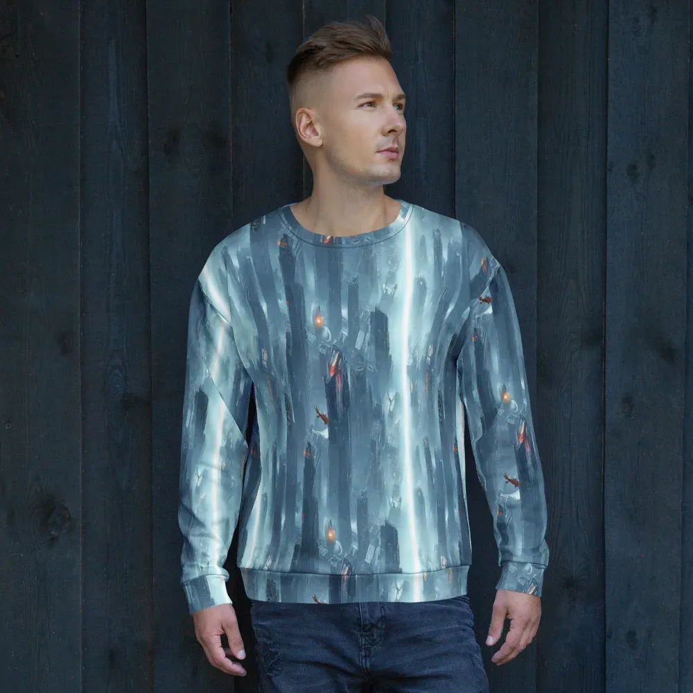 Neon Frostline on Sweatshirt — Front