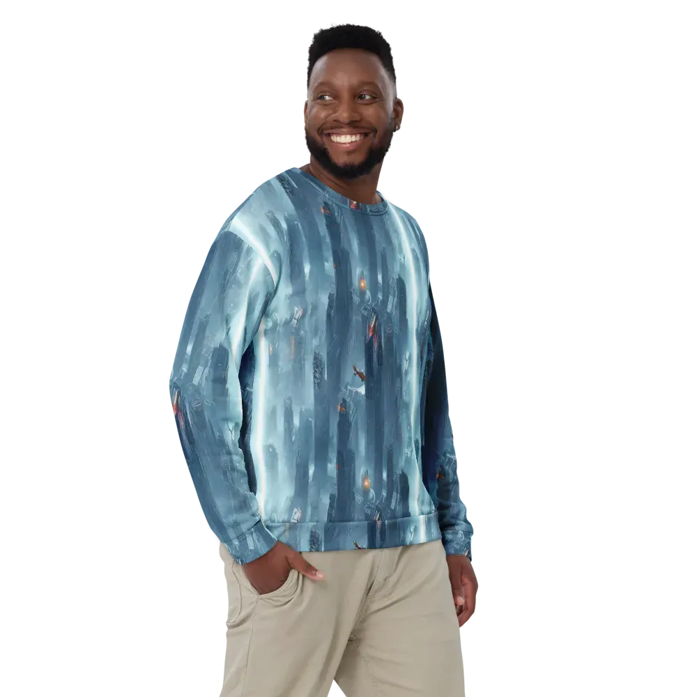 Neon Frostline on Sweatshirt — Front