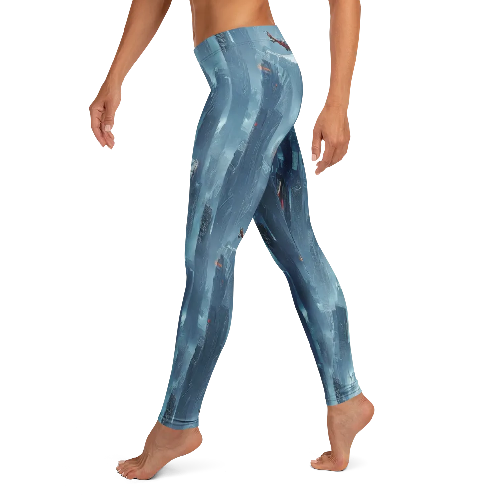 Neon Frostline on Leggings — Left