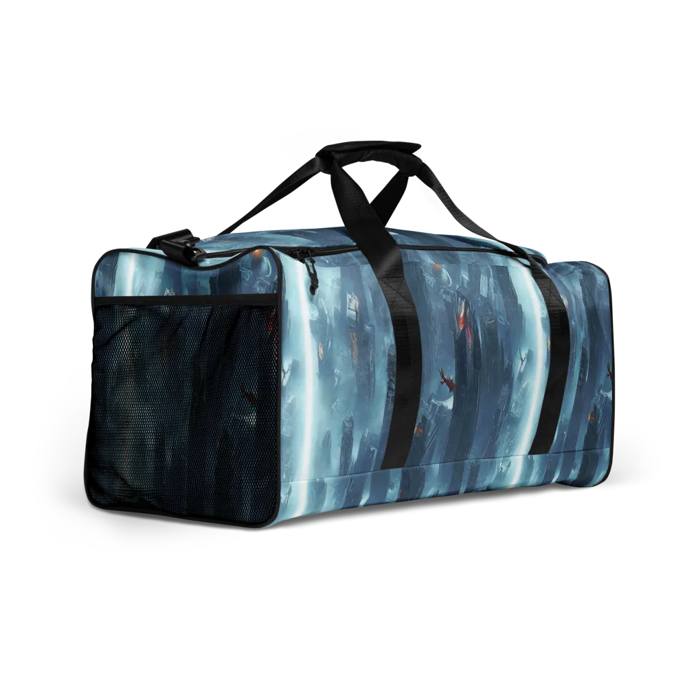 Neon Frostline on Duffle Bag — Right Front