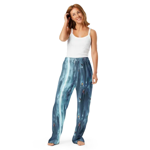 Neon Frostline on a Women's Pajama Pants