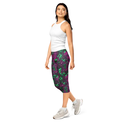 Afterglow Architecture on a Capri Leggings