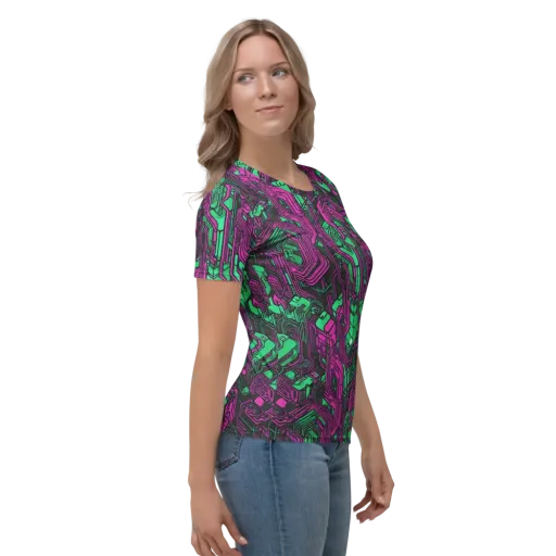 Afterglow Architecture on a Women's Crew Neck T-Shirt
