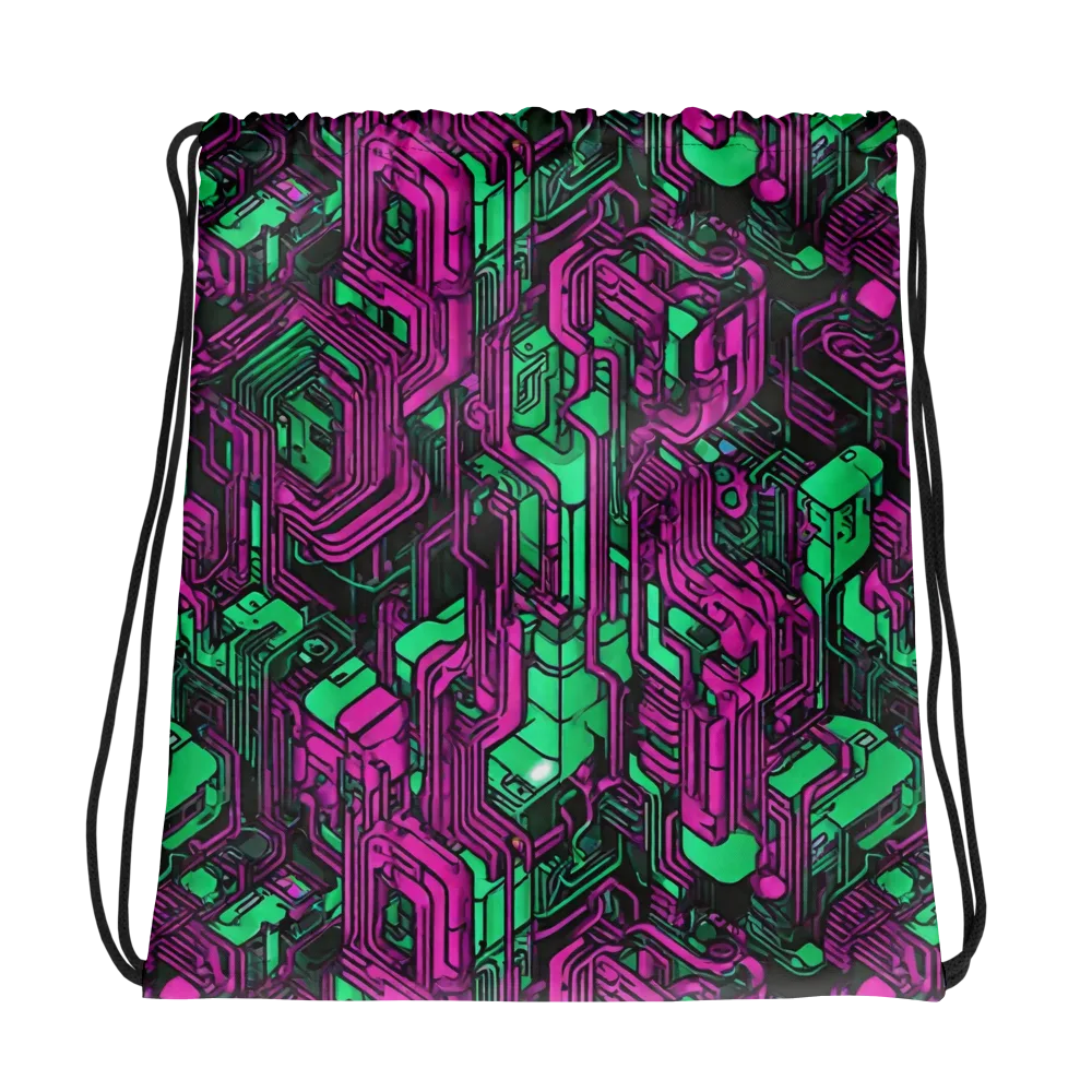 Afterglow Architecture on Drawstring Bag — Photo
