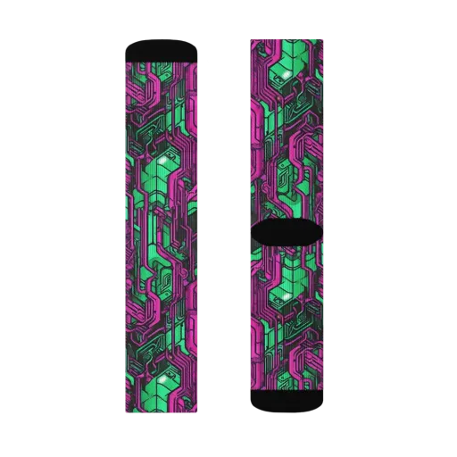 Afterglow Architecture on a Socks