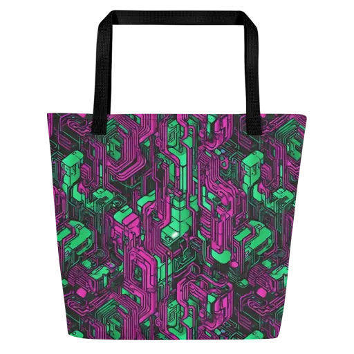 Afterglow Architecture on a Large Tote Bag W/ Pocket