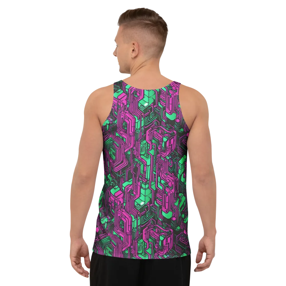 Afterglow Architecture on Men's Tank Top — Back
