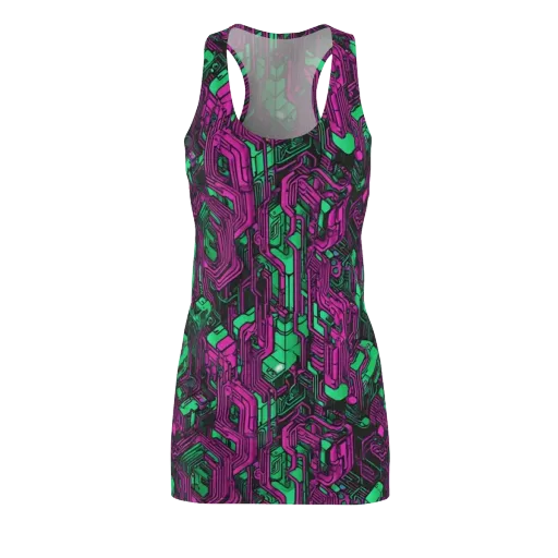 Afterglow Architecture on a Racerback Dress