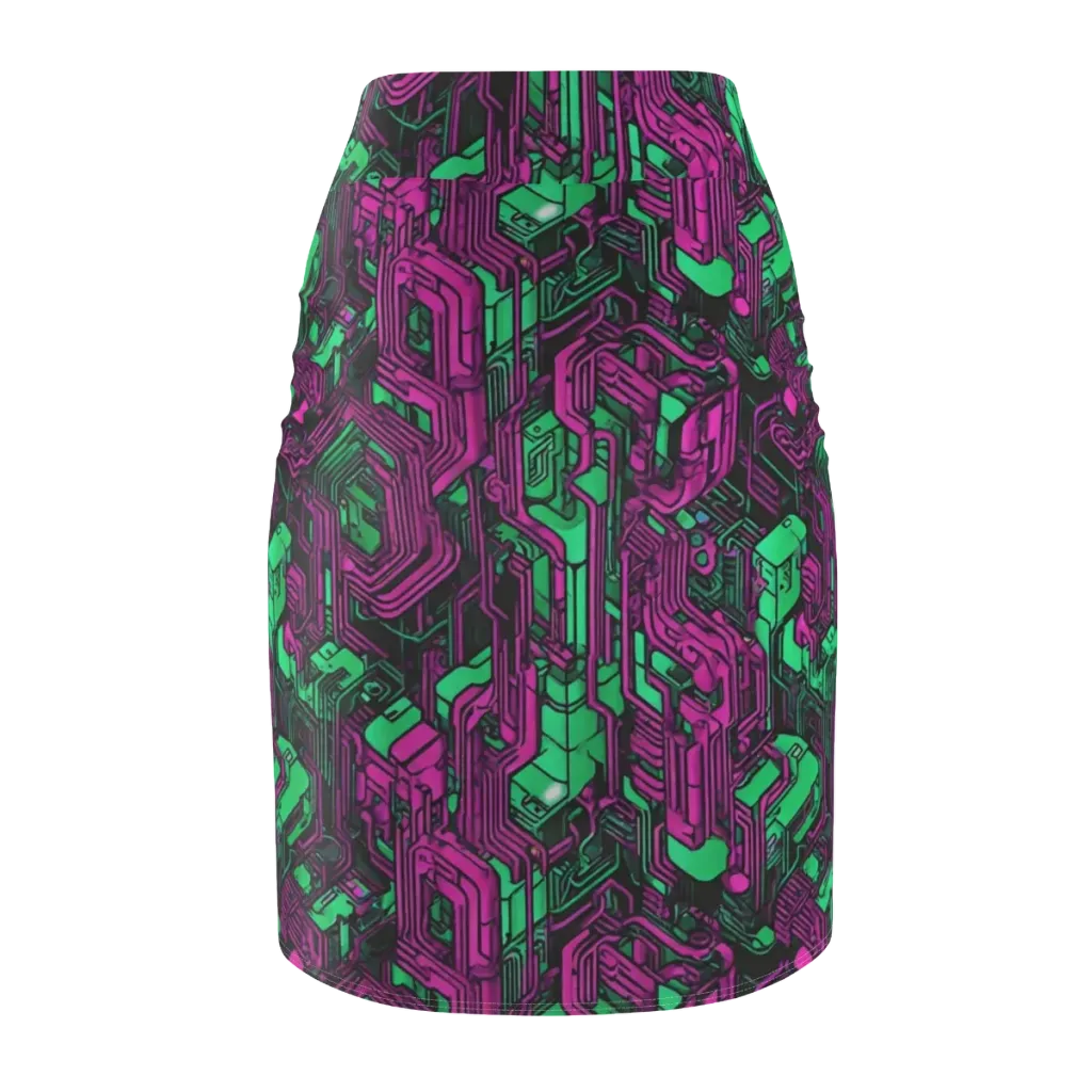Afterglow Architecture on Pencil Skirt — Back