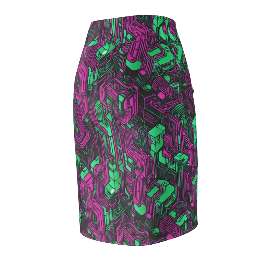 Afterglow Architecture on Pencil Skirt — Back Side
