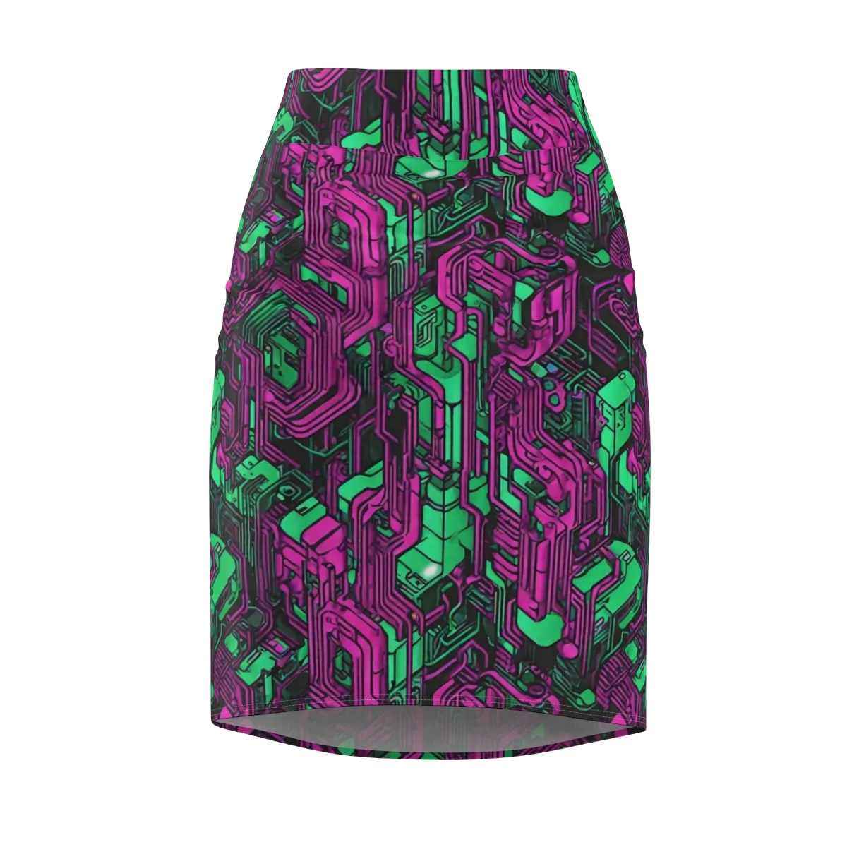 Afterglow Architecture on Pencil Skirt — Front
