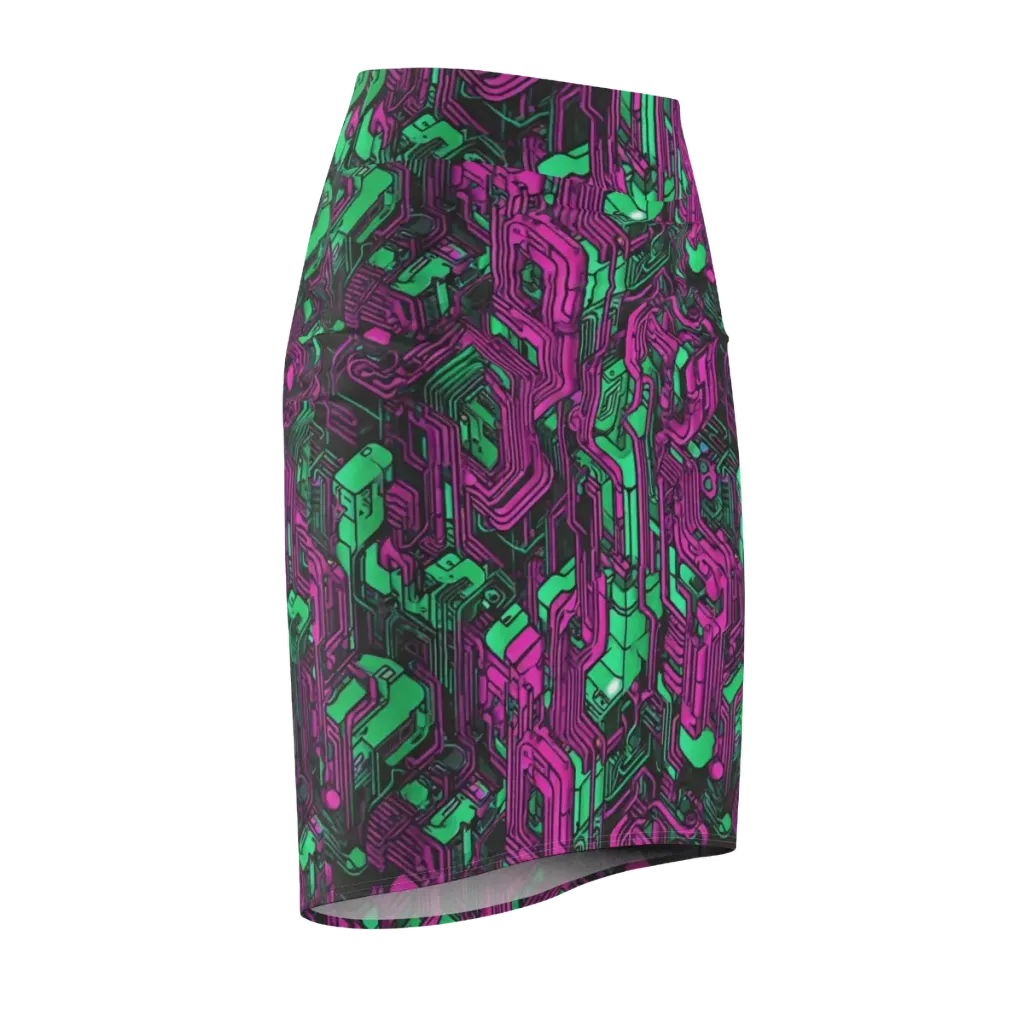 Afterglow Architecture on Pencil Skirt — Front Side