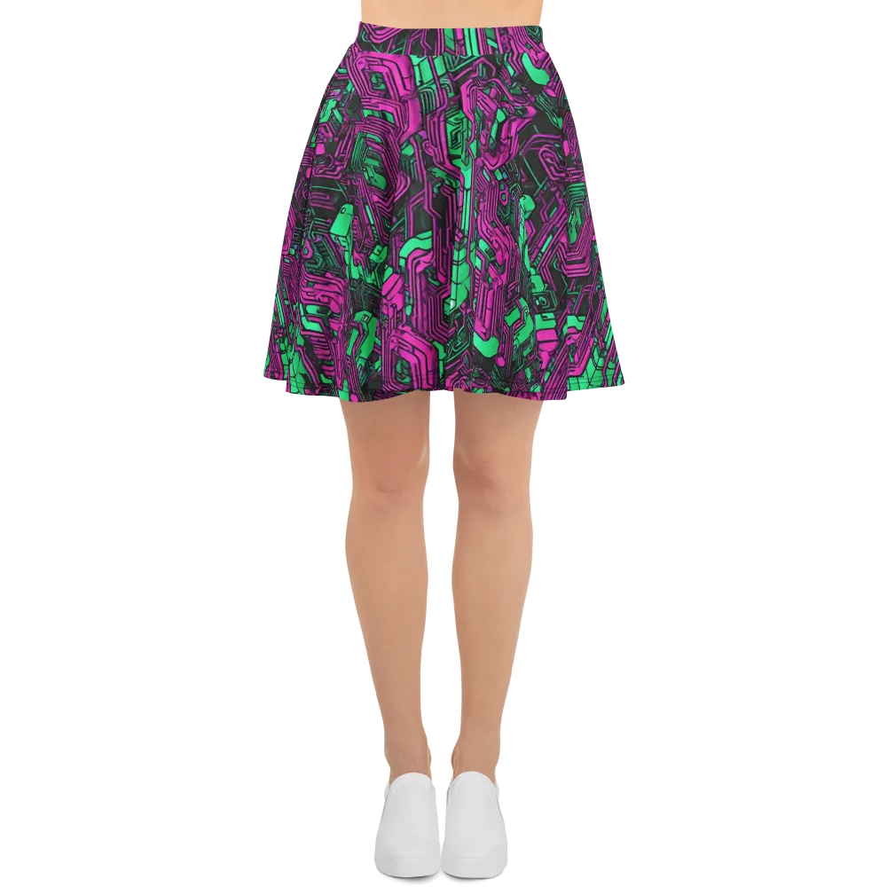 Afterglow Architecture on Skater Skirt — Front
