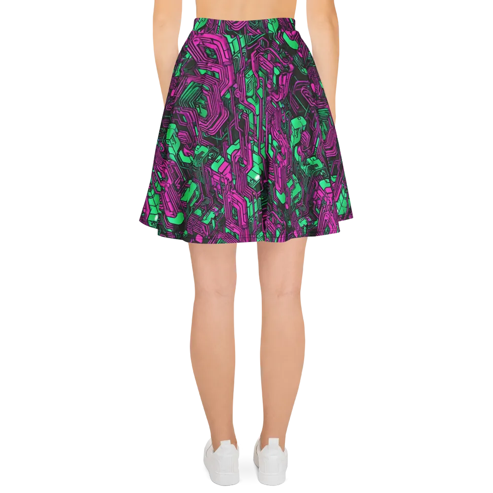 Afterglow Architecture on Skater Skirt — Back
