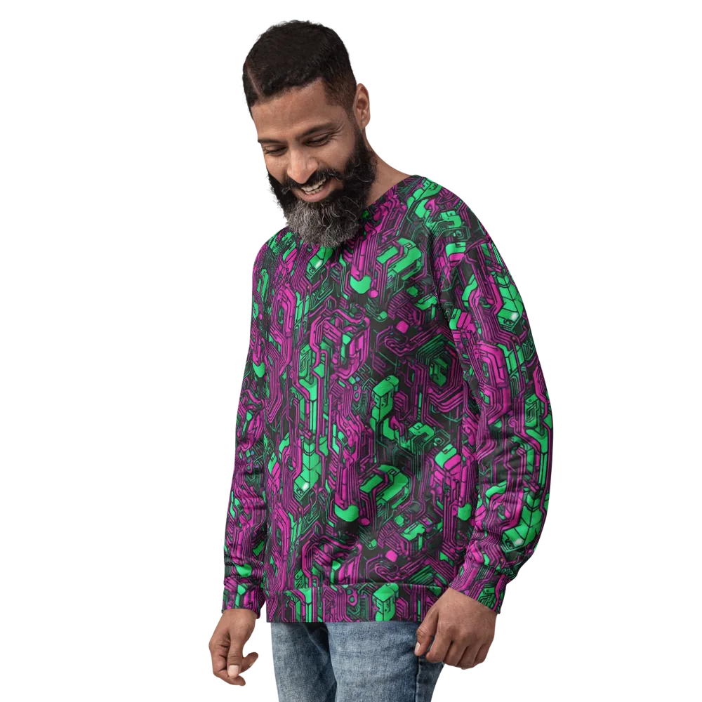 Afterglow Architecture on Sweatshirt — Left Front