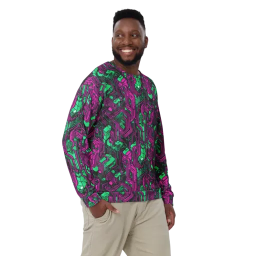 Afterglow Architecture on a Sweatshirt