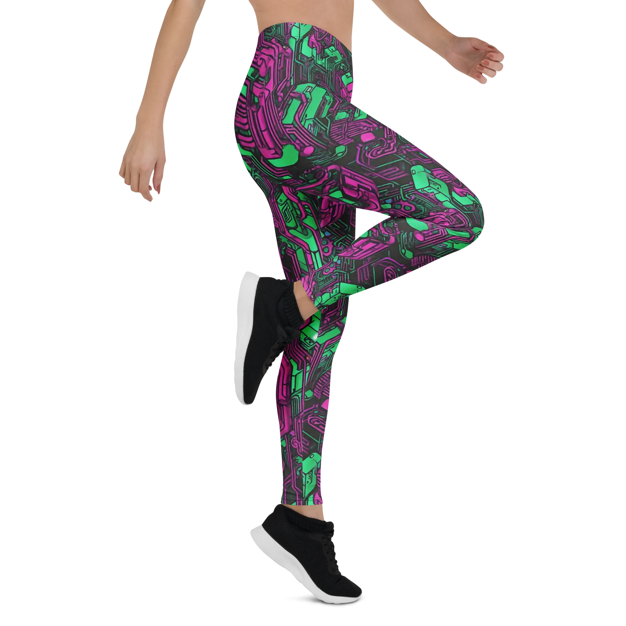 Afterglow Architecture on Leggings — Right