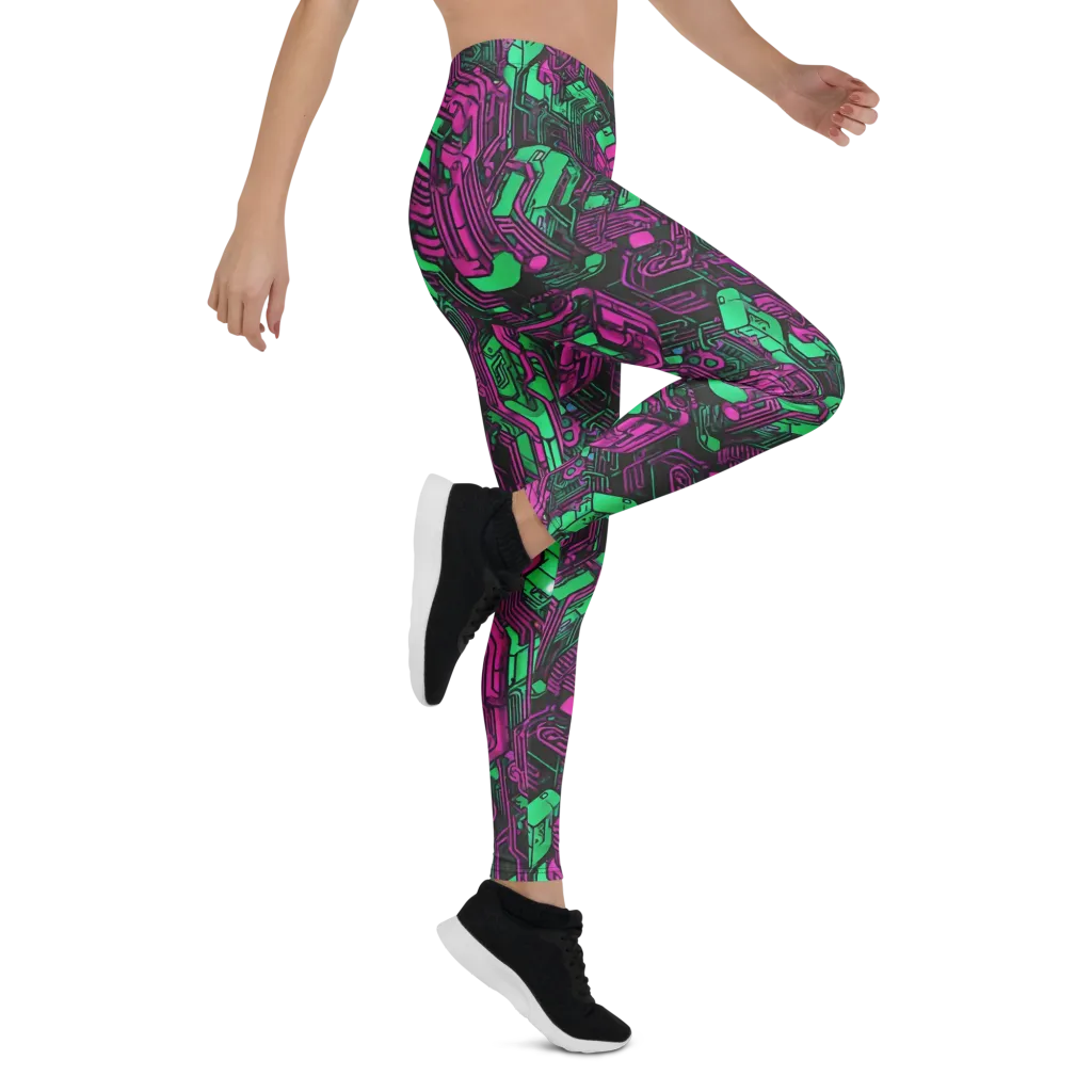 Afterglow Architecture on Leggings — Right