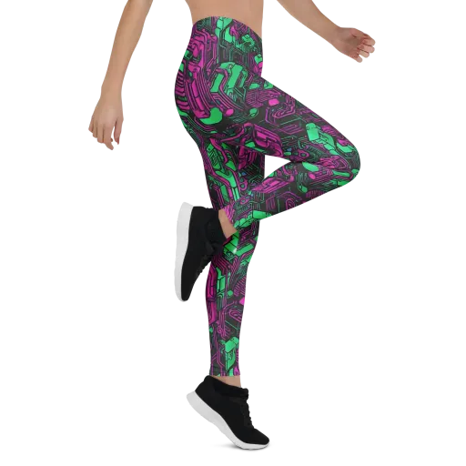 Afterglow Architecture on a Leggings
