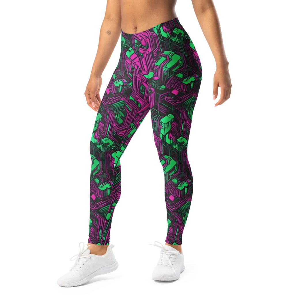 Afterglow Architecture on Leggings — Left Front