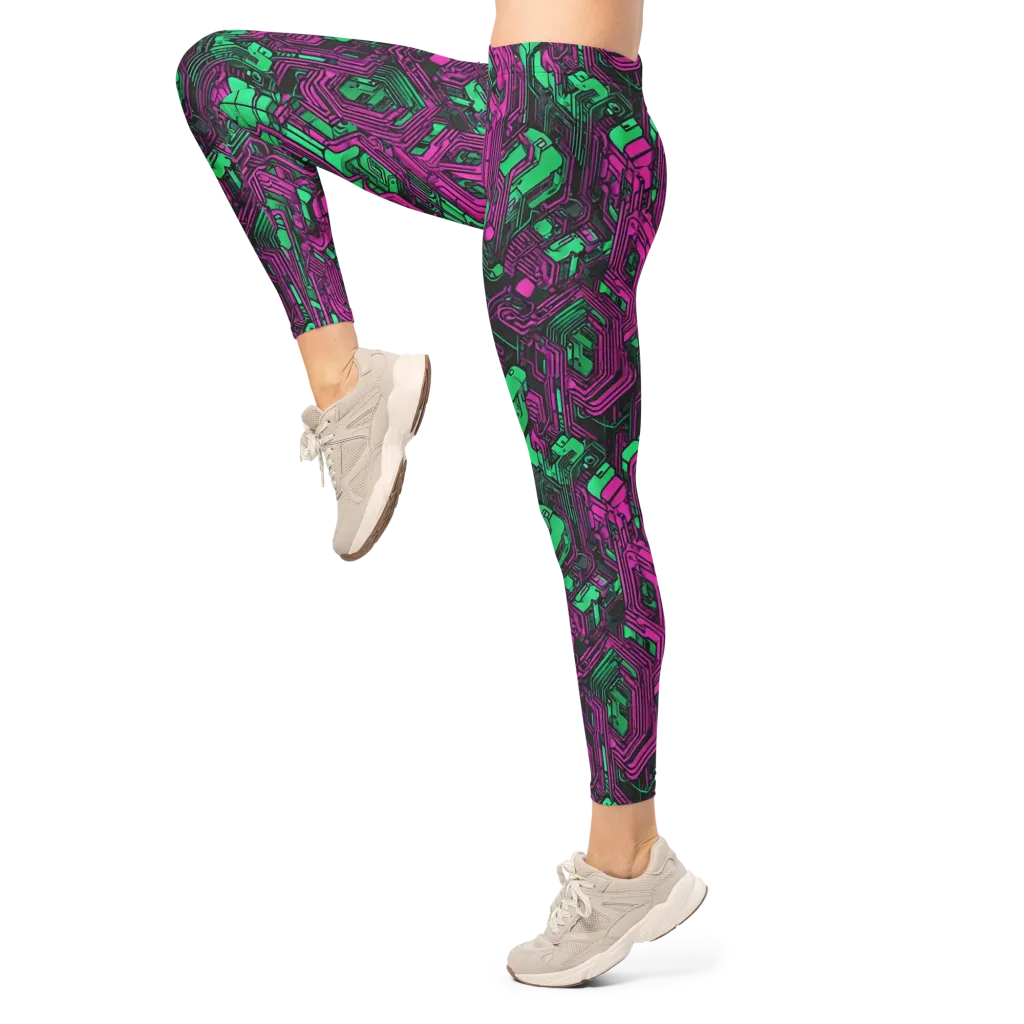 Afterglow Architecture on Leggings — Left