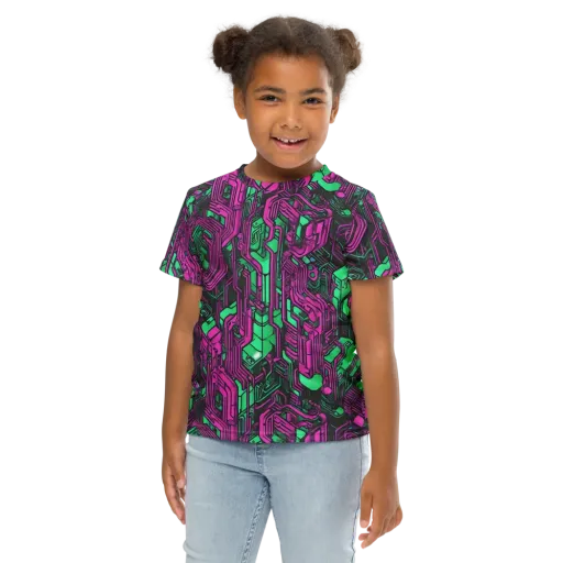 Afterglow Architecture on a Kids Crew Neck T-Shirt