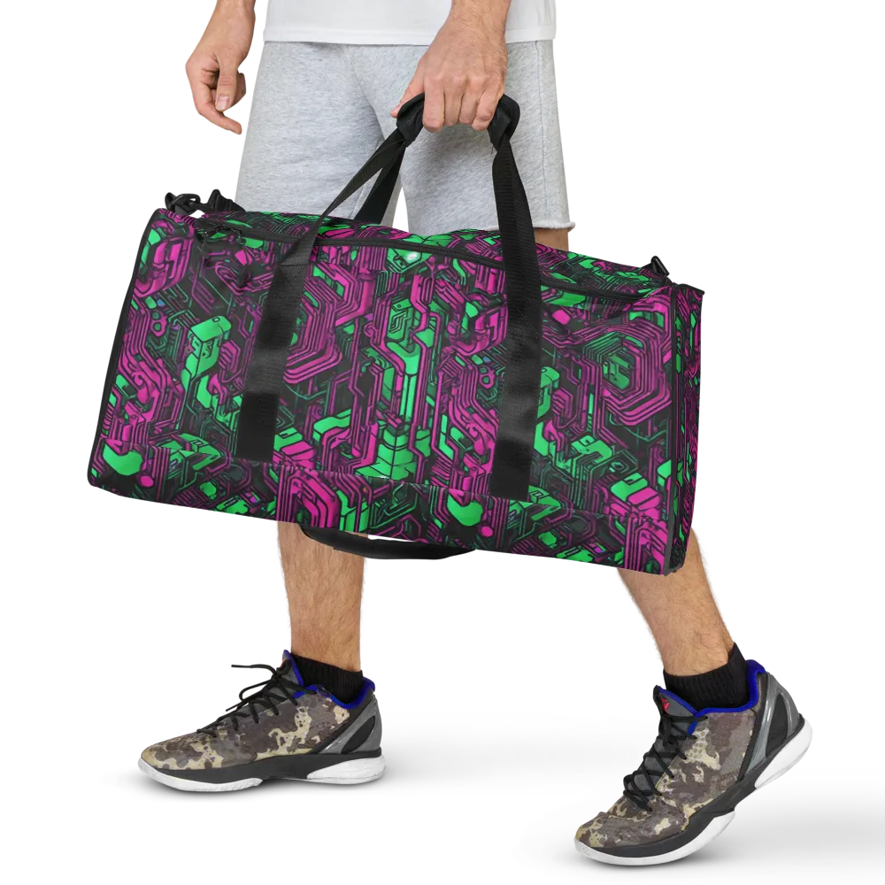 Afterglow Architecture on Duffle Bag — Front