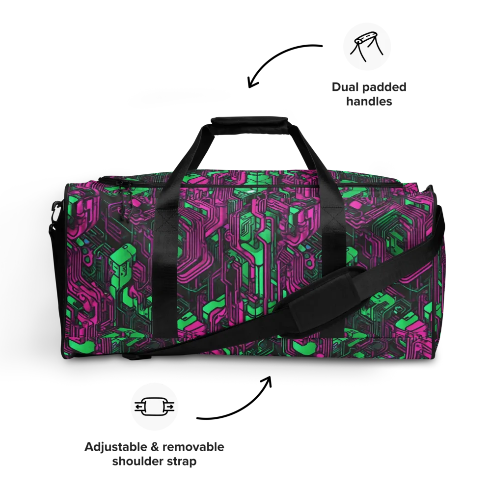 Afterglow Architecture on Duffle Bag — Front