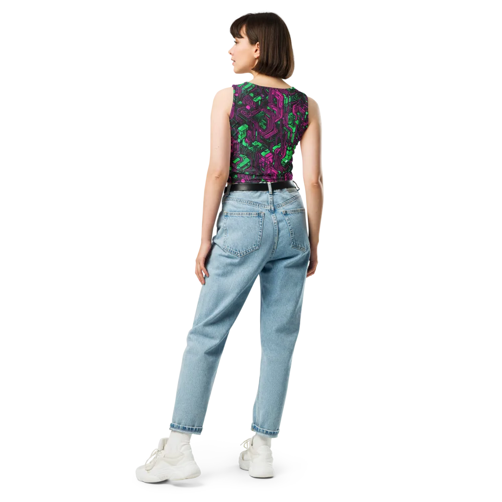 Afterglow Architecture on Crop Top — Back