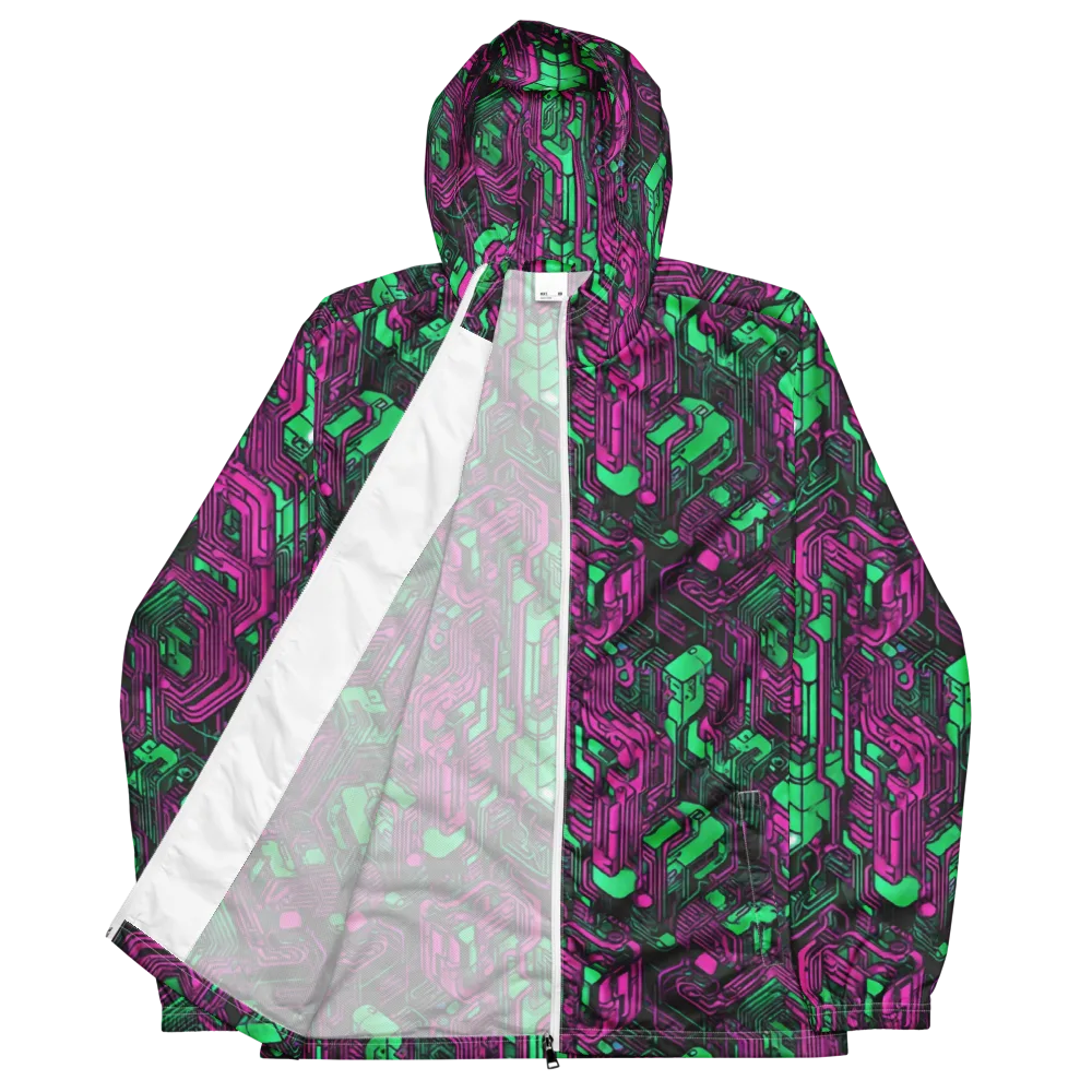 Afterglow Architecture on Men's Windbreaker — Front