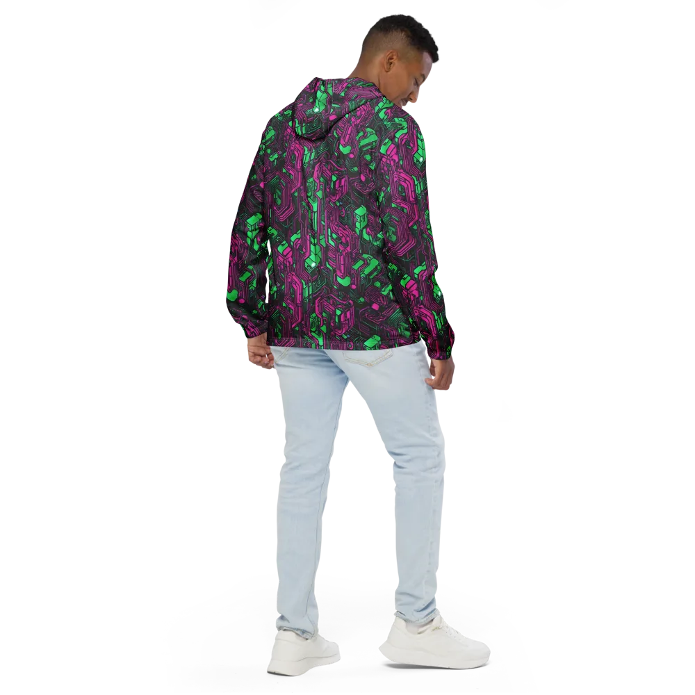Afterglow Architecture on Men's Windbreaker — Back