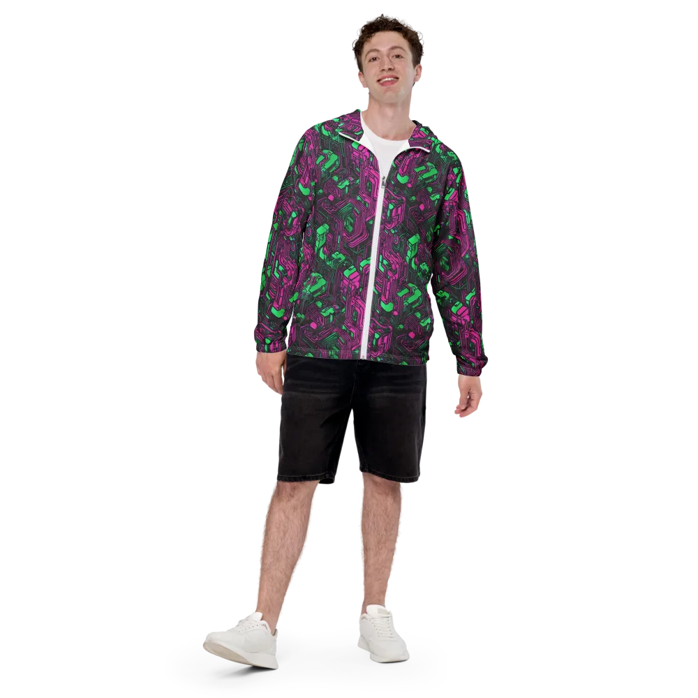 Afterglow Architecture on Men's Windbreaker — Front