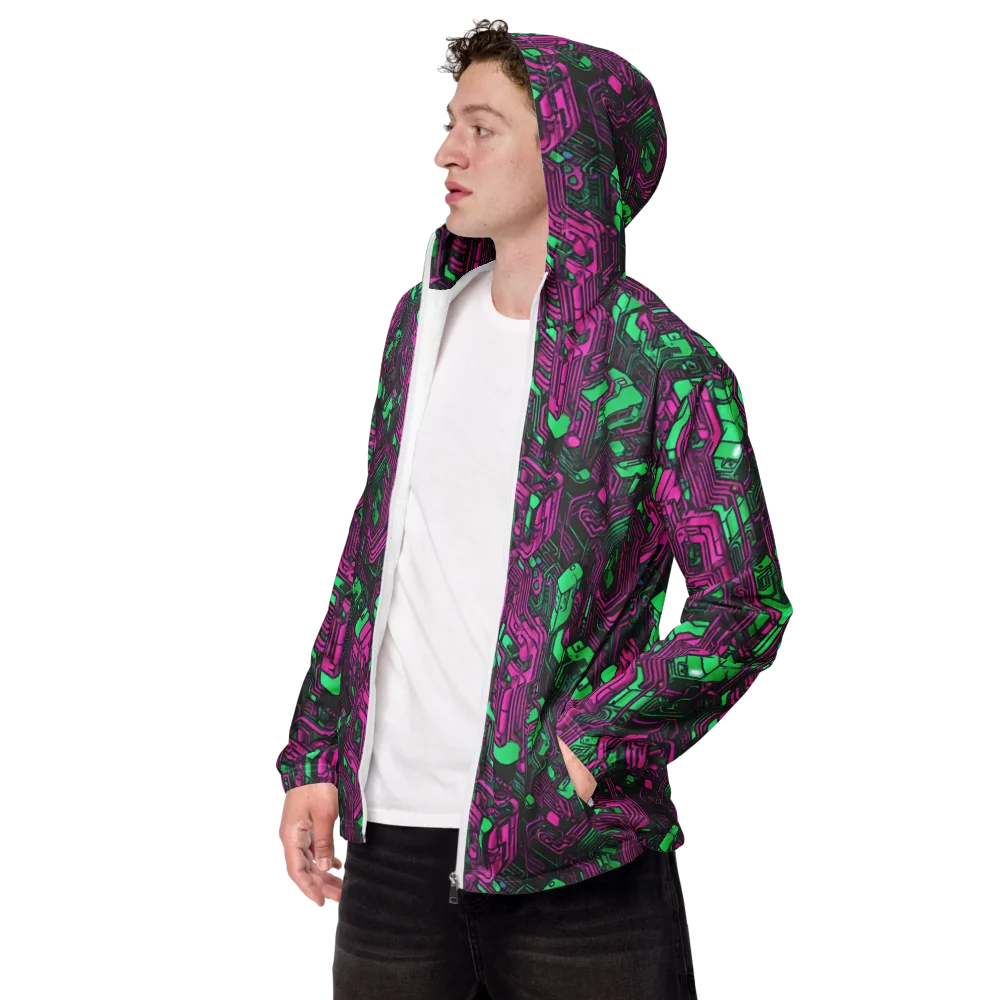 Afterglow Architecture on Men's Windbreaker — Left Front