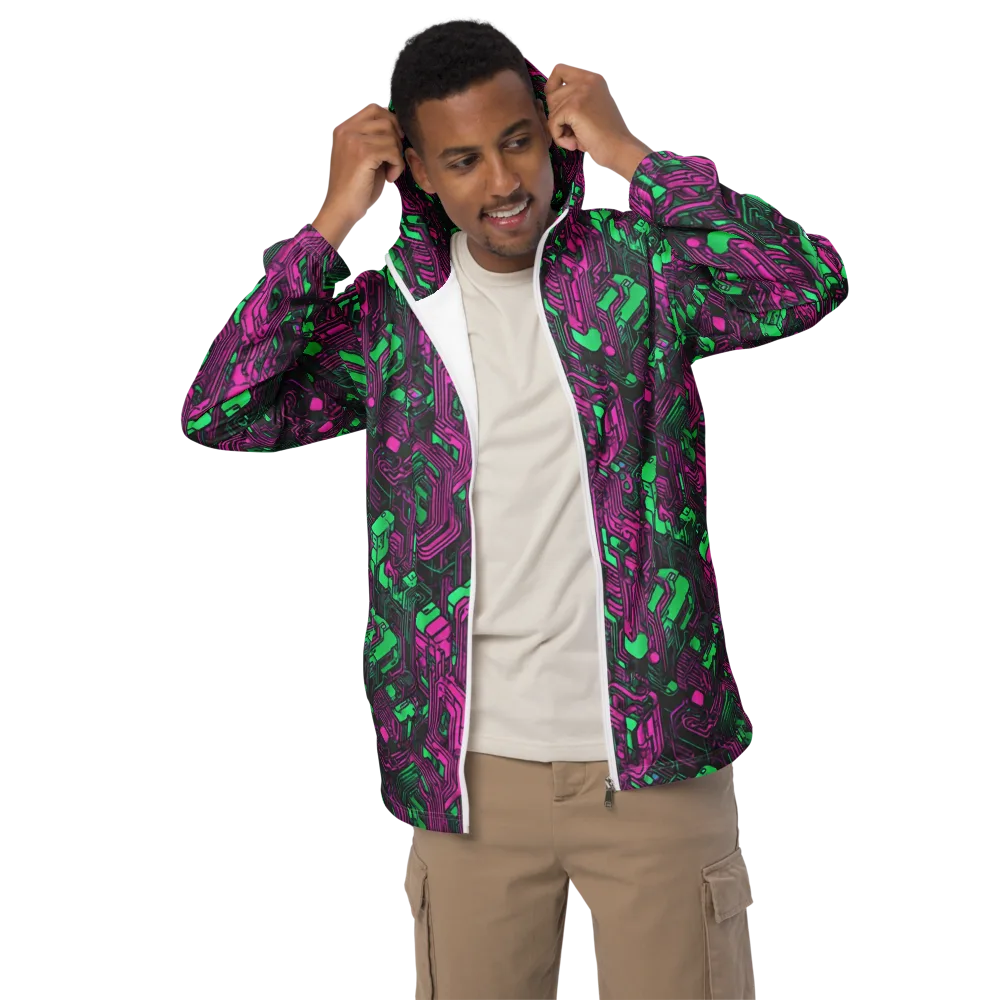 Afterglow Architecture on Men's Windbreaker — Front