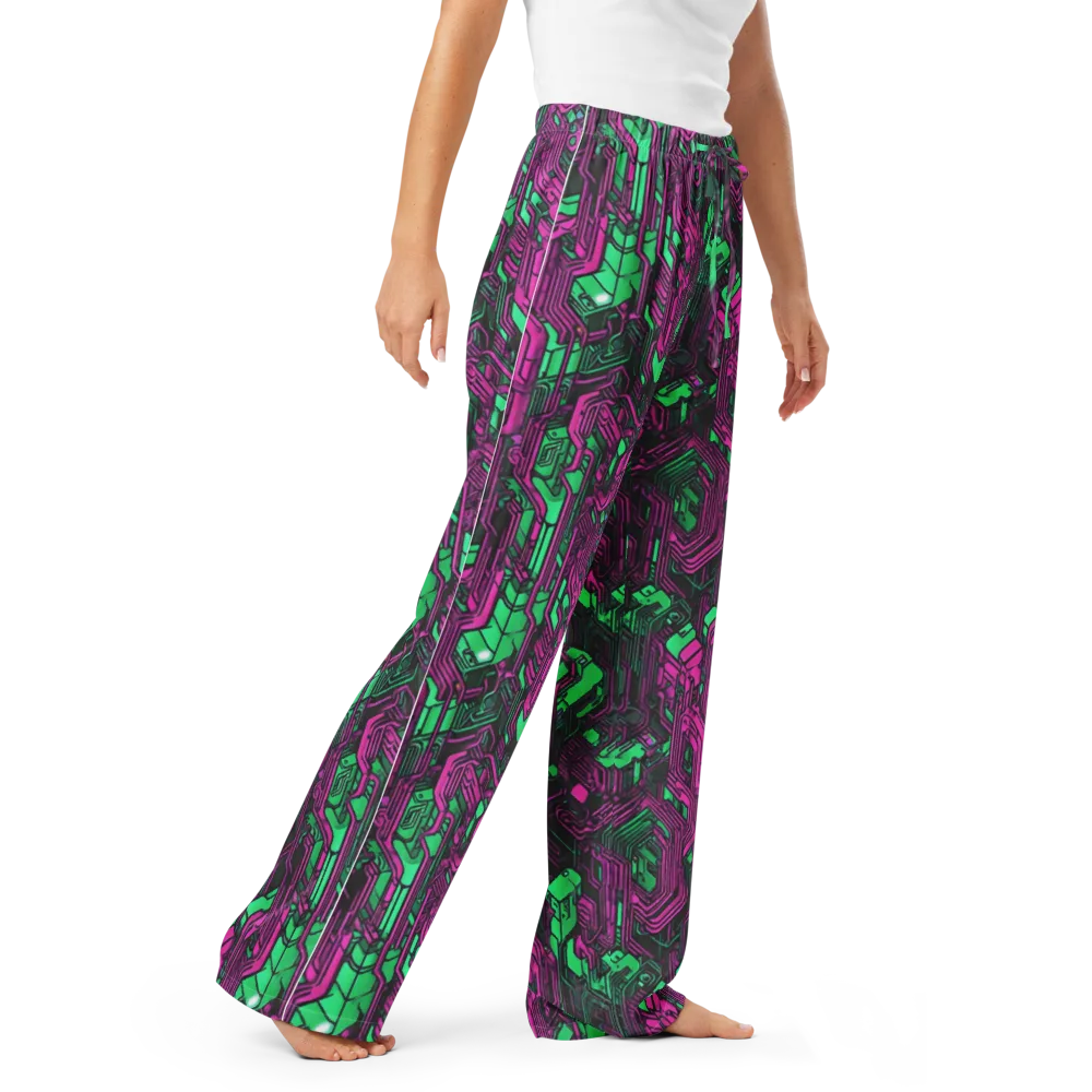 Afterglow Architecture on Women's Pajama Pants — Right Front