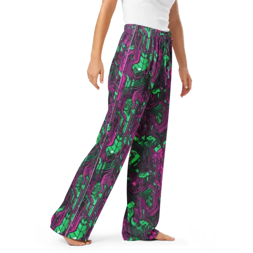 Afterglow Architecture on a Women's Pajama Pants