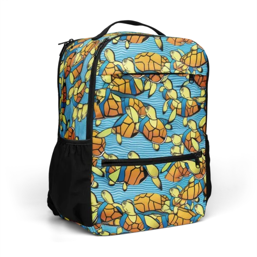 Tidal Shell Parade on a Utility Backpack
