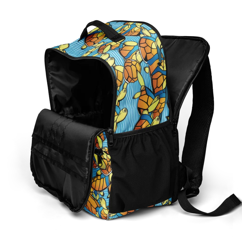 Tidal Shell Parade on Utility Backpack — Product details 2
